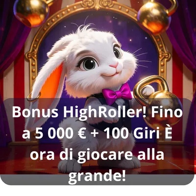 Magius Casino - Bonus HighRoller fino a 5000€ + 100 giri gratis